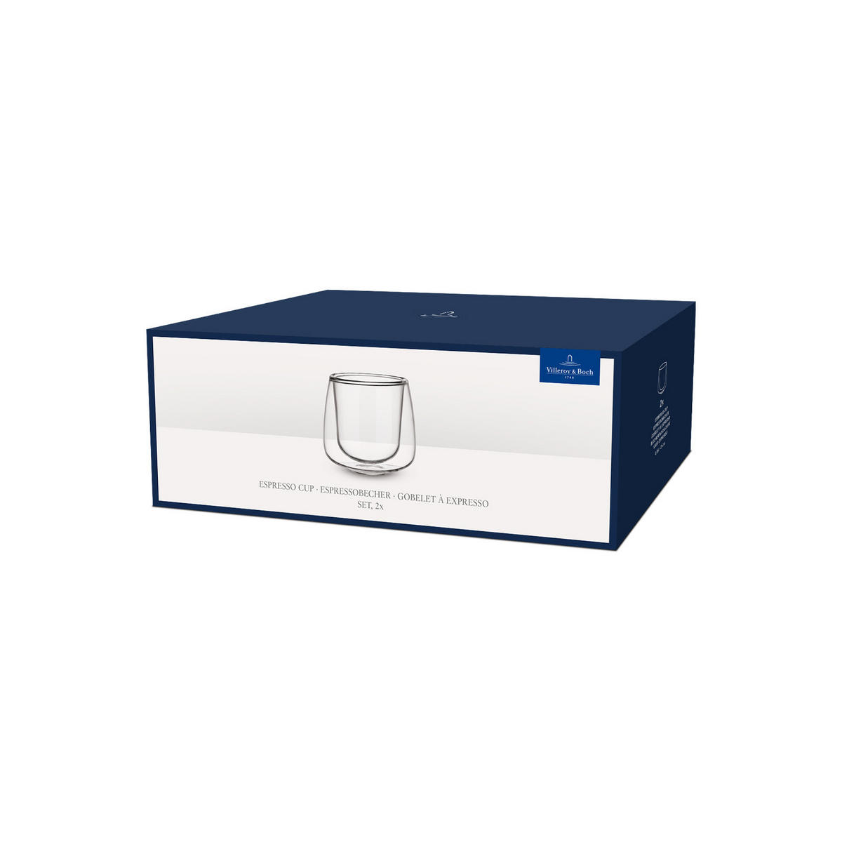 ESPRESSOBECHER Artesano Hot & Cold transparent 60 ml 2er Set - Transparent, Glas (0.06L) - Villeroy & Boch