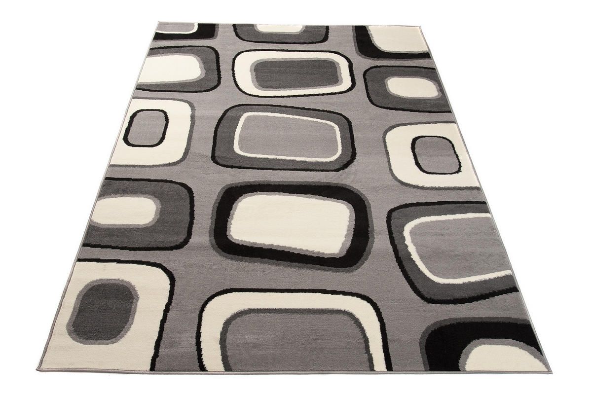 TEPPICH DREAM Grau 160/220 cm - Grau, Textil (160/220cm) - Tapiso