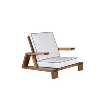 GARTENSESSEL DARIA Braun 100x92x70 cm - Braun, Holz (100/70/92cm) - FURNLUX