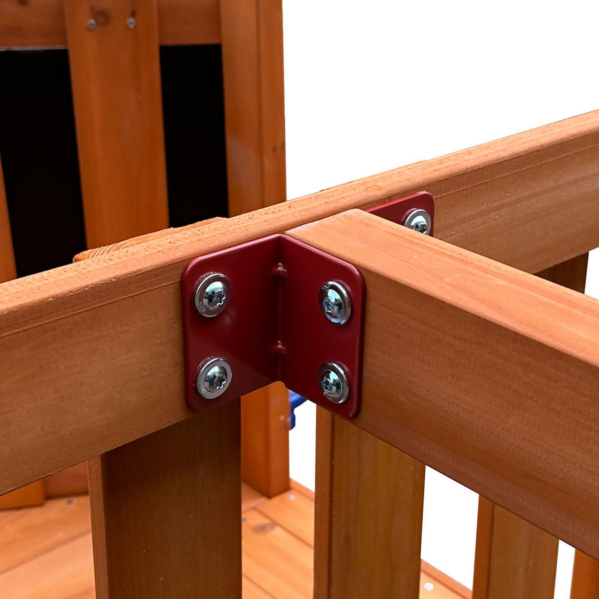 SPIELTURM ROMI - Größe: 199 x 116 cm - Naturfarben, Holz (199/116/216.5cm) - Home Deluxe