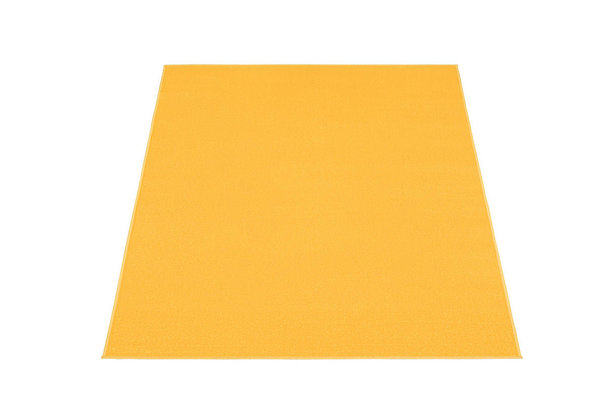 TEPPICH MONO SQUARE Gelb 200/200 cm - Gelb, Kunststoff (200/200cm) - Tapiso