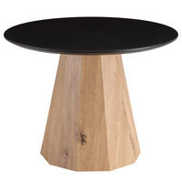BEISTELLTISCH - Eichefarben/Schwarz, Holzwerkstoff (60/60/45cm) - home24