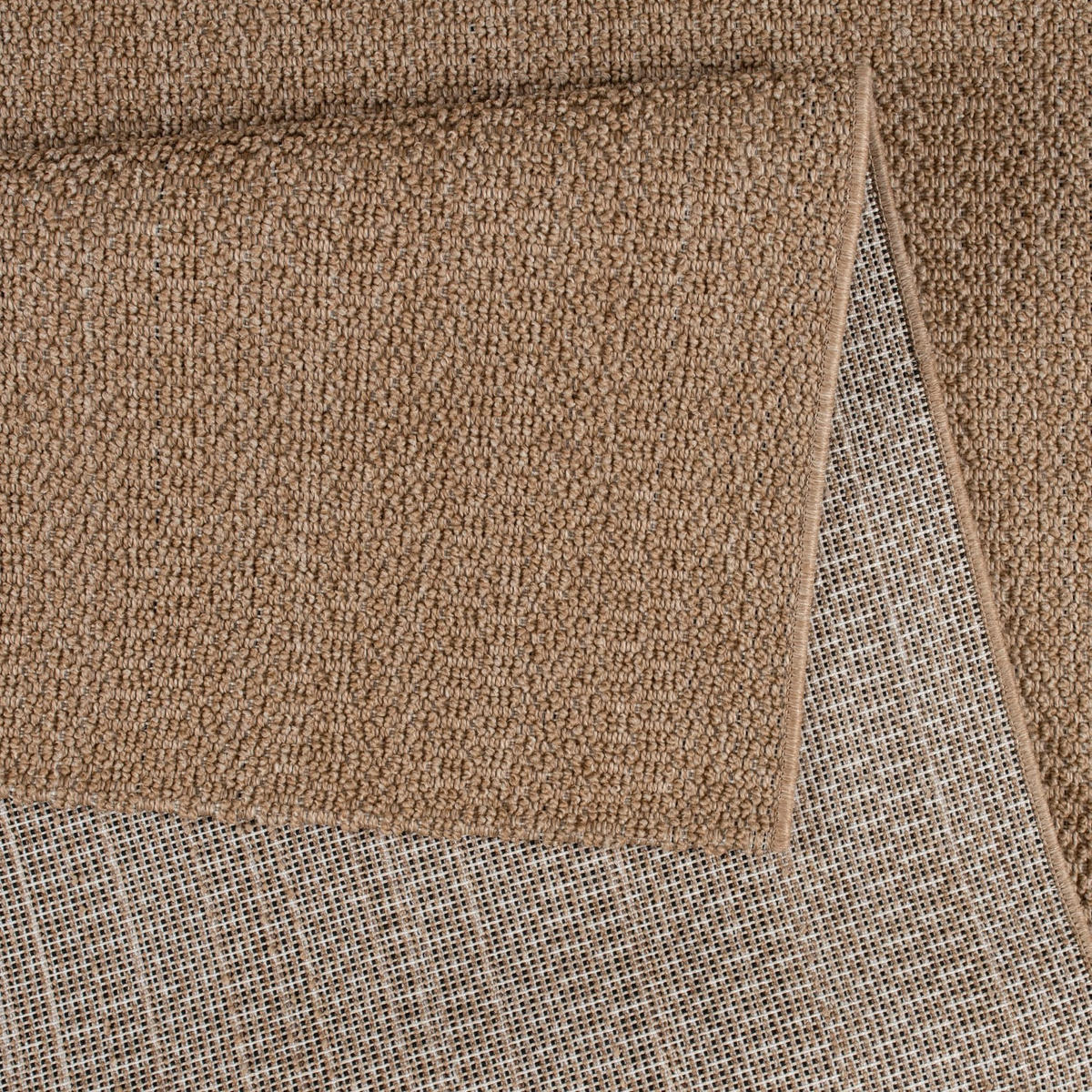KURZFLORTEPPICH, einfarbig, aus Polypropylen, Beige, 200 x 280 cm - Beige, Textil (200/280cm) - KADIMA DESIGN