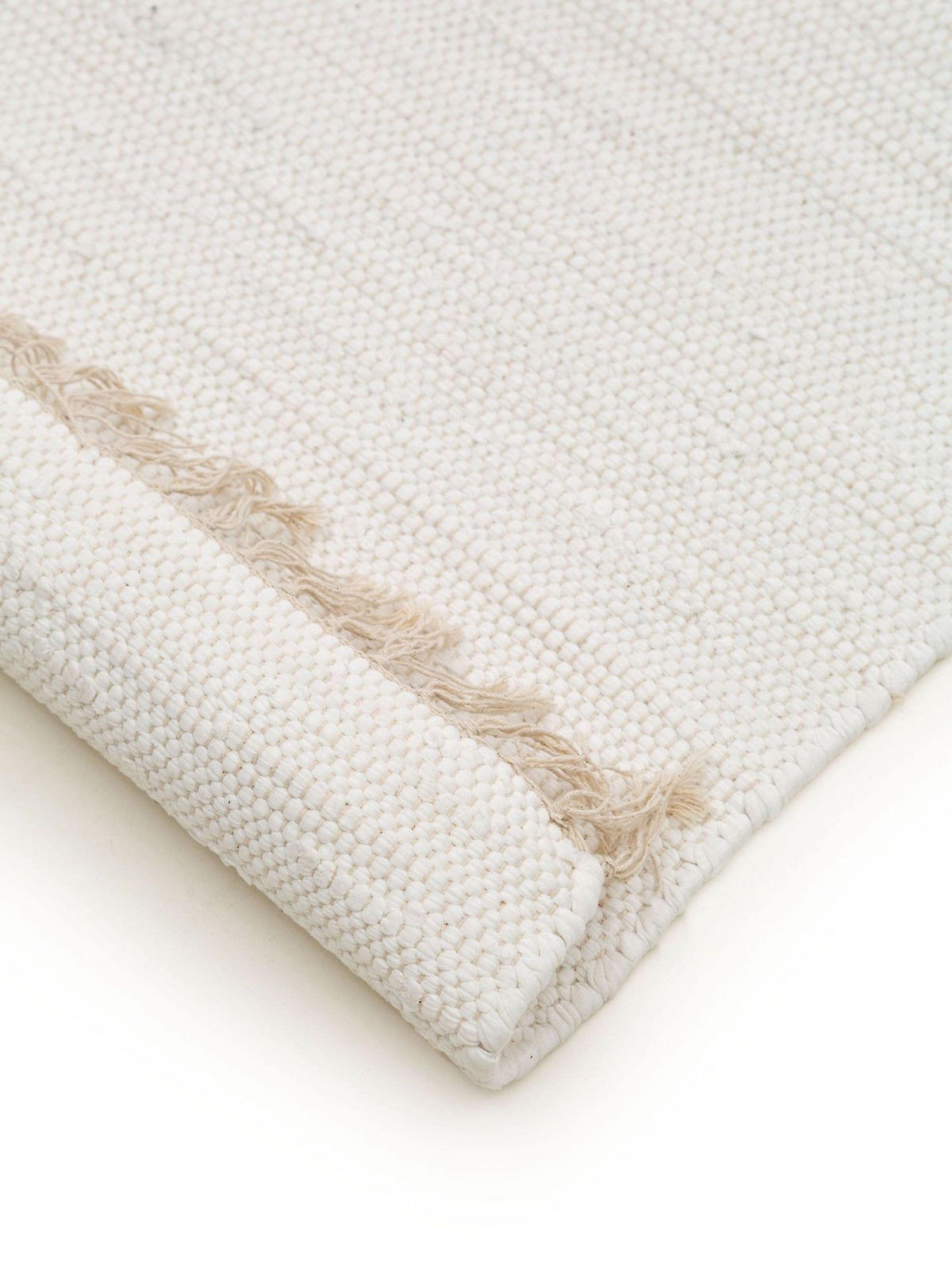 TEPPICH Tepp - Weiß, Textil (70/1cm) - KUNSTLOFT
