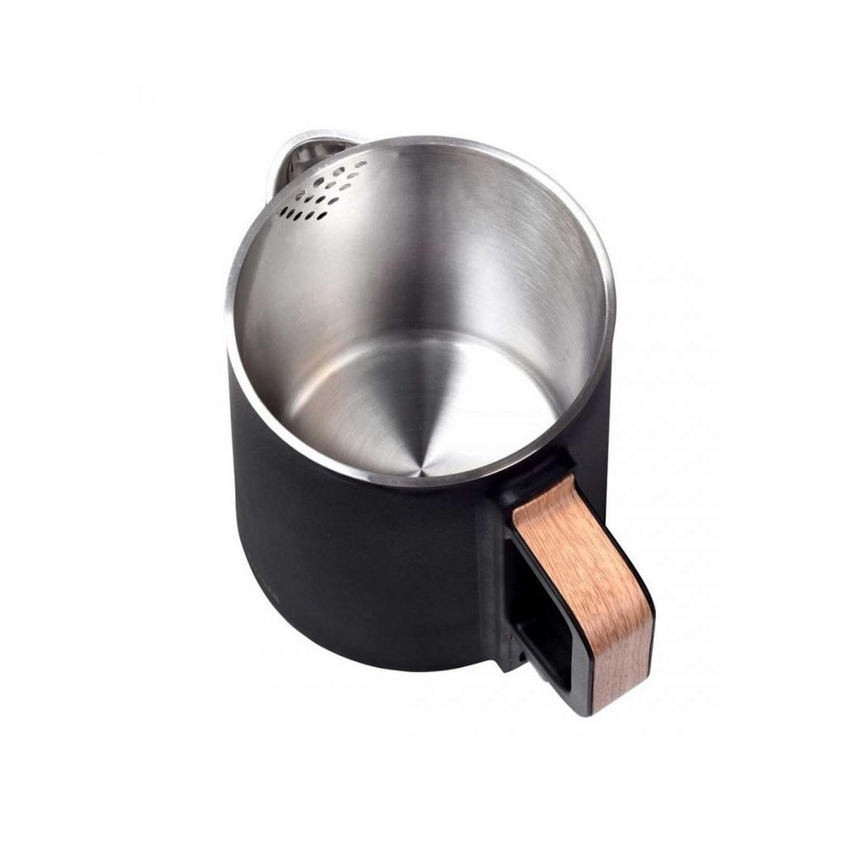 WASSERKOCHER ELEKTRISCH Schwarz 20/18/25 cm 64694 - Schwarz, Kunststoff (18/25/20cm) - Husla 