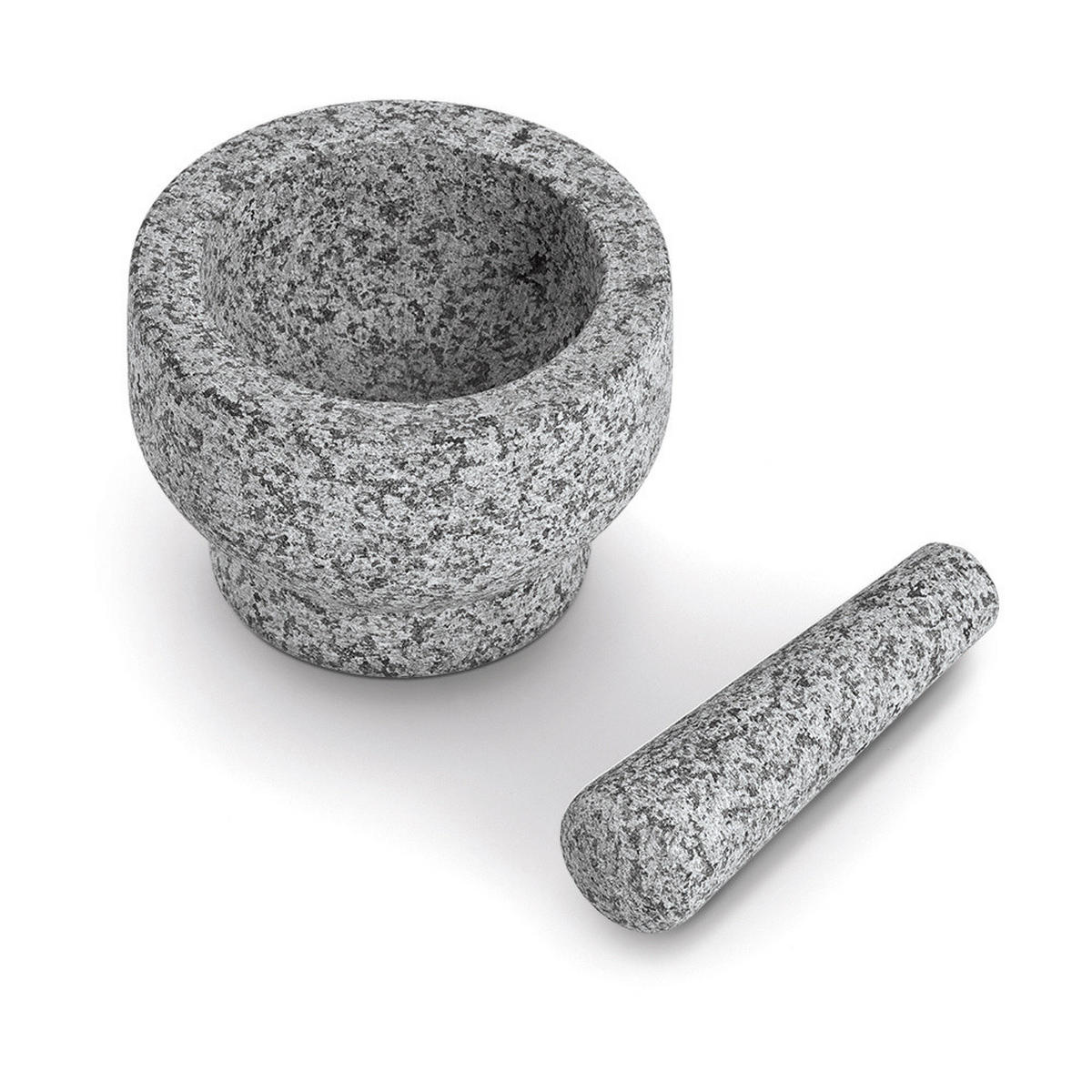 MÖRSER Granit Elvo Ø 14 cm - Grau, Stein (14/10/14cm) - ZELLER