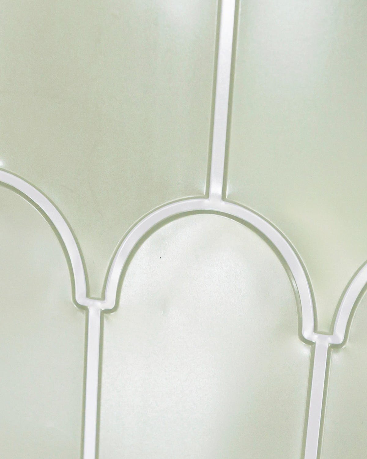 FLIESENAUFKLEBER 1 Stück 30,5 x 30,5 cm Selbstklebende Fliesen - Corbe Verde - Grün, Kunststoff (30.5/0.16/30.5cm) - Mazovia