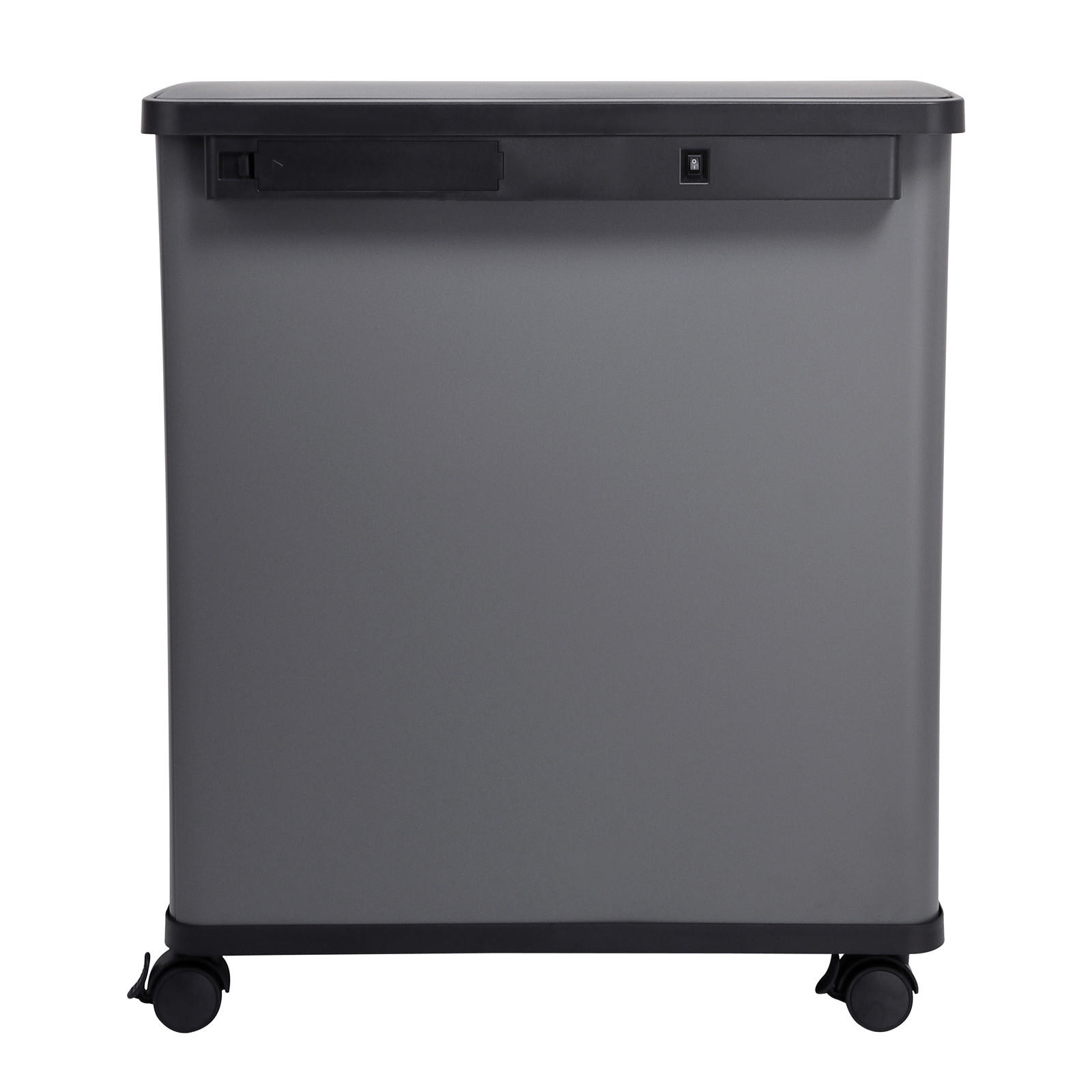 MÜLLEIMER SR2X30 60L Grau - Grau, Metall (57/60/34cm) - SVITA