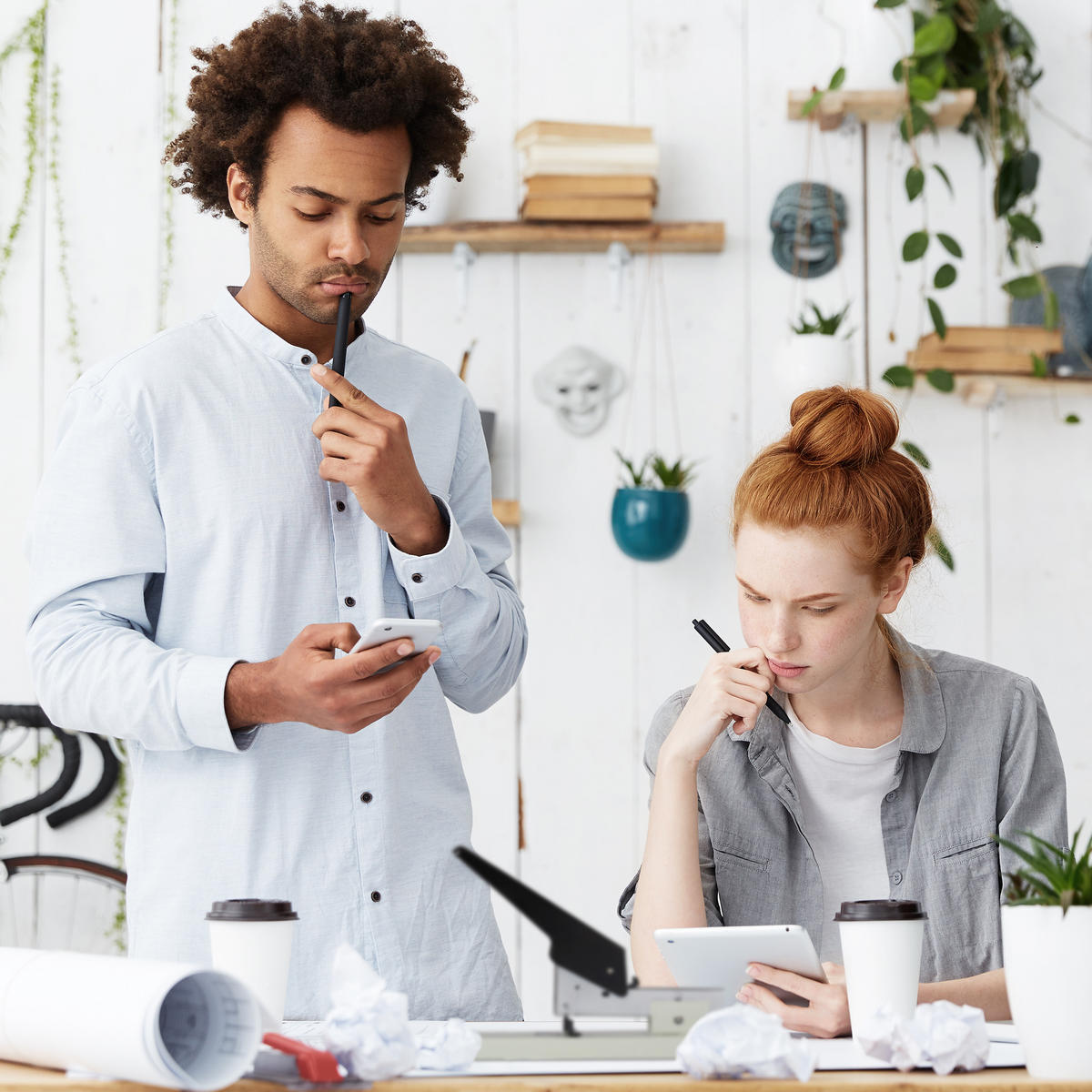 HEFTGERÄT - Multicolor, Kunststoff/Metall (28/6.5/18cm) - Relaxdays