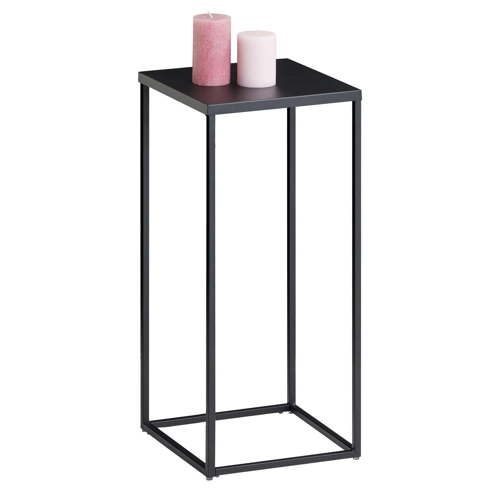 BLUMENSTÄNDER FLORA - Schwarz, Holzwerkstoff (30/30/70cm) - IDIMEX