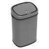 SENSORMÜLLEIMER 58L - Grau, Metall (40/68/29cm) - SVITA