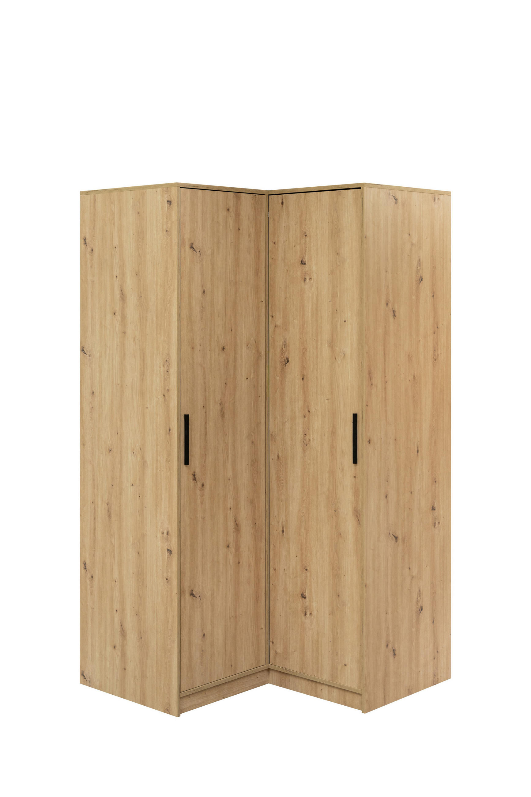 DREHTÜRENSCHRANK FIORA 108,5/200/57,5 cm 2-türig Eiche Artisan - Eiche Artisan, Holzwerkstoff (108.5/200/57.5cm) - MASSENO