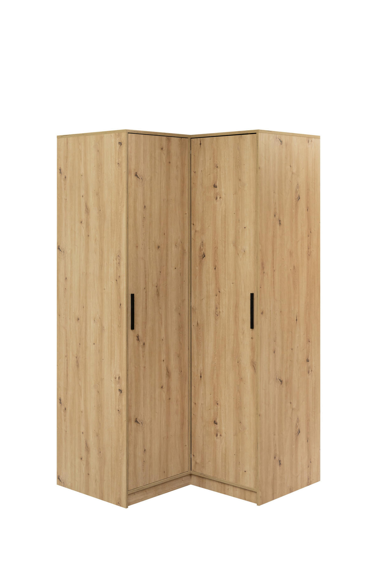 DREHTÜRENSCHRANK FIORA 108,5/200/57,5 cm 2-türig Eiche Artisan - Eiche Artisan, Holzwerkstoff (108.5/200/57.5cm) - MASSENO