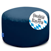 SITZPOUF L blaugrau - Blaugrau, Textil (500/300/500cm) - Bruni