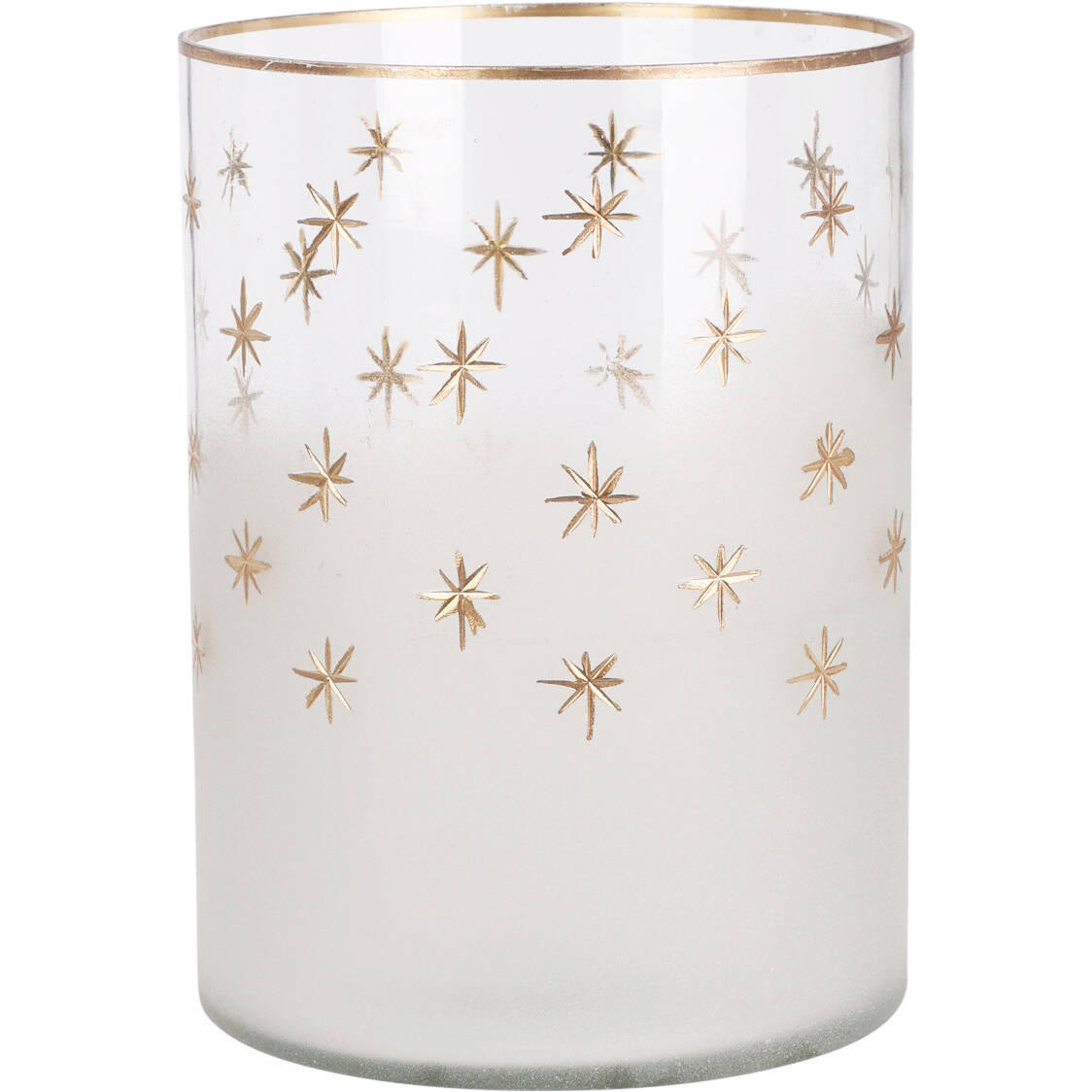 TEELICHTHALTER Glas 10 cm - Weiß, Glas (11.5/15cm) - Home Styling Collection