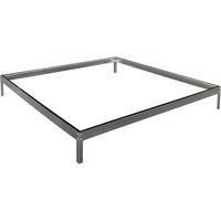 GEWÄCHSHAUS POLYCARBONAT hortensia Zink - Grau, Metall (190/8/192cm) - Habitat Garten