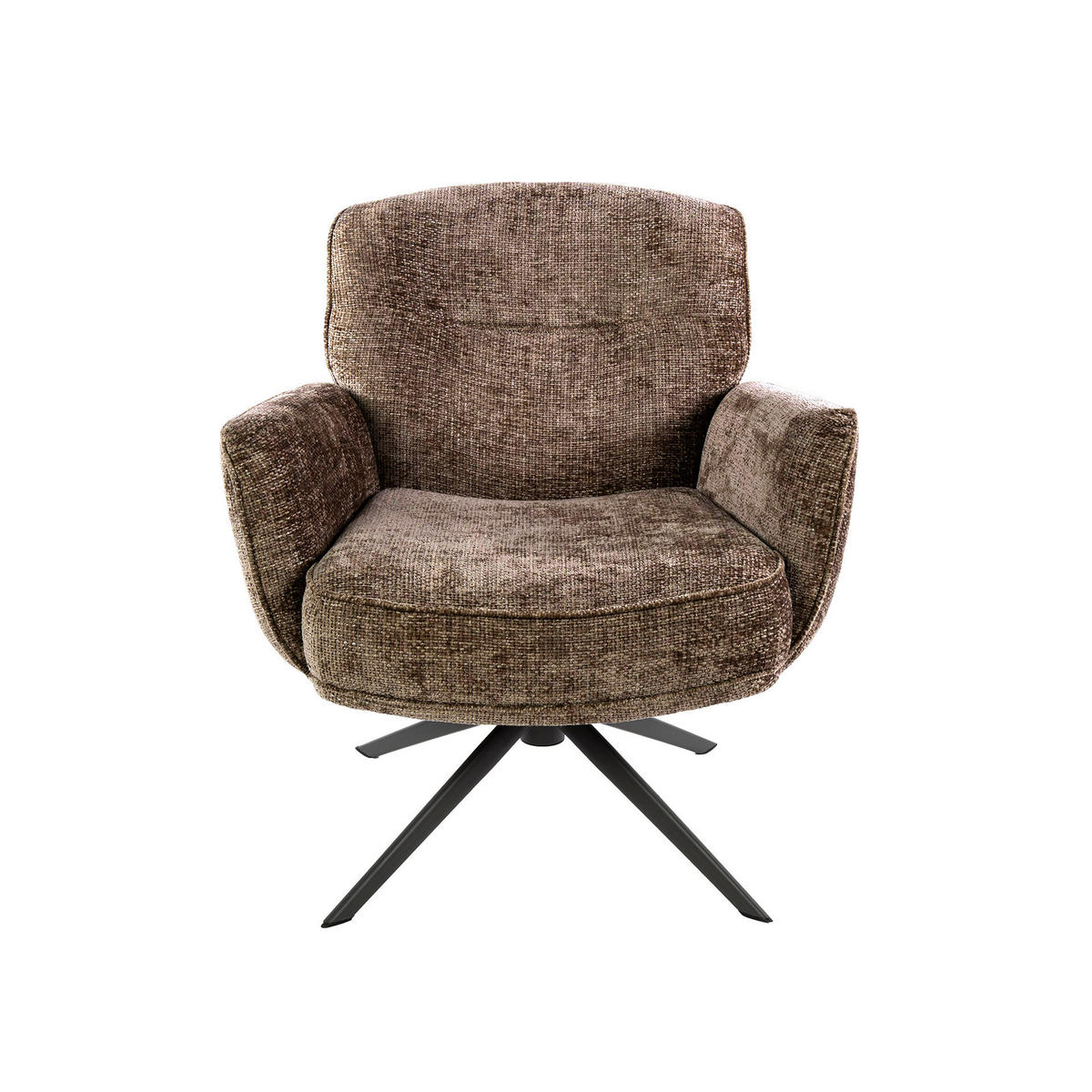 SESSEL Grau 79/75/83 cm - Champagner, Textil (75/83/79cm) - Hoyz Collection