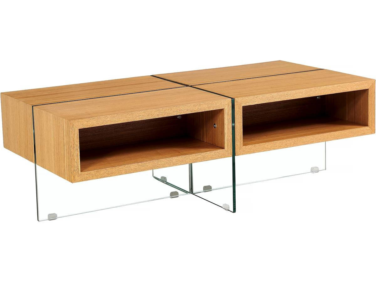 COUCHTISCH milano Braun - Braun, Holz (120/60/40cm) - Habitat Garten