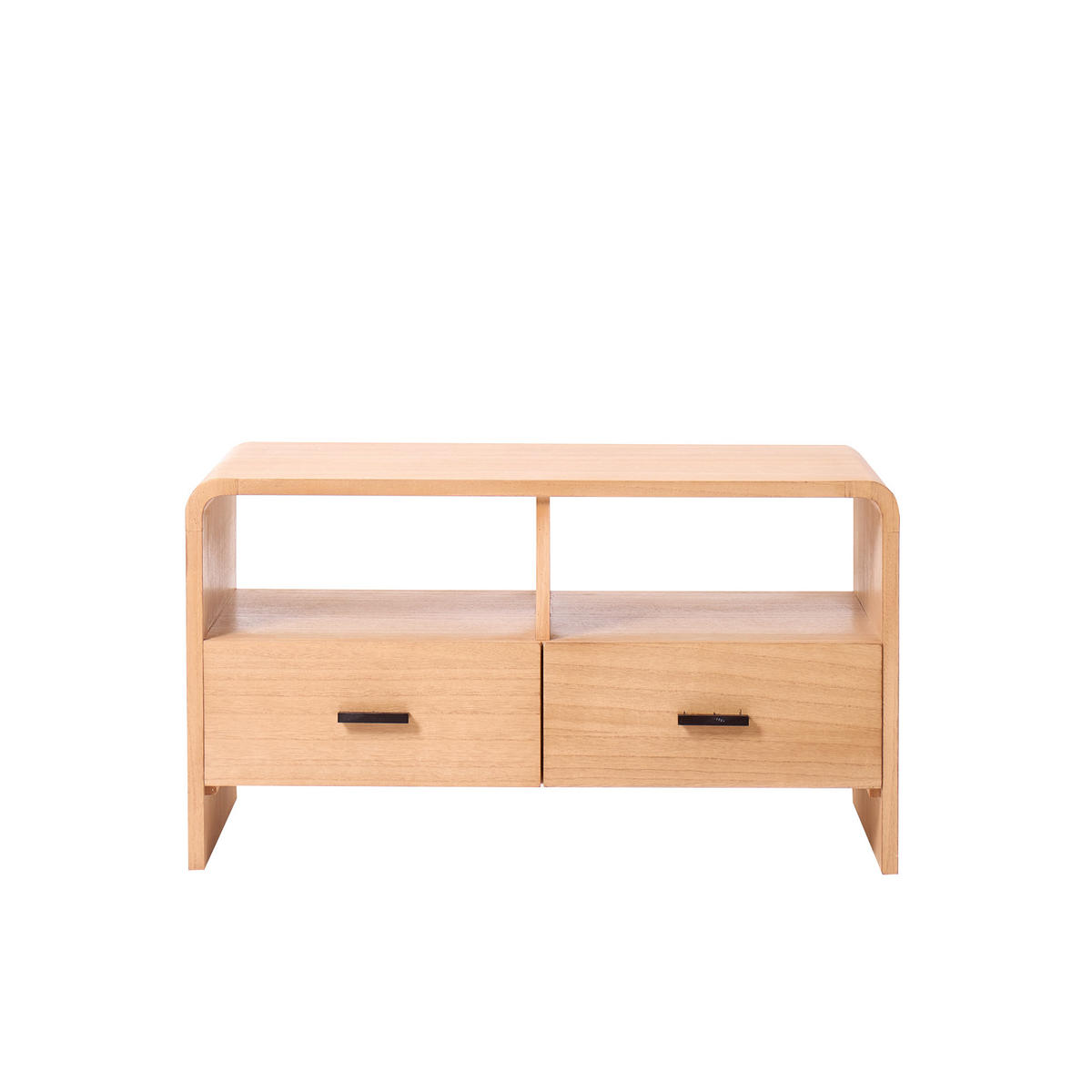 TV-SCHRANK Rechteckig Grün 100 x 42 x 45 (cm) - Braun, Holz (80/45/40cm) - Nordlys