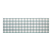 KOPFTEIL Gepolstertes Vichy-Stoff Turkis 145/52/3 cm LAREDO - Türkis, Textil (145/52/3cm) - RNT By Really Nice Things