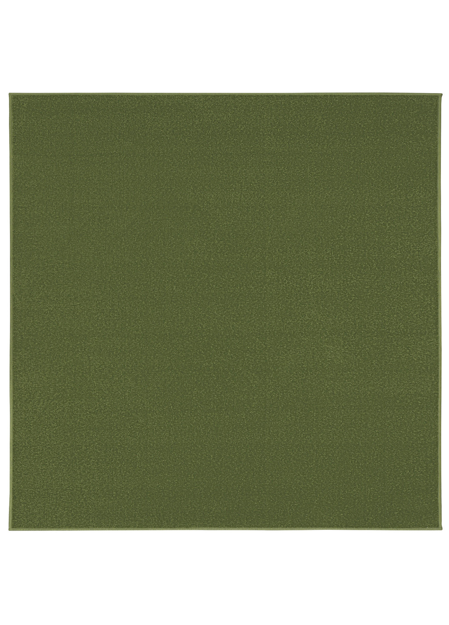 TEPPICH MONO SQUARE Grün 200/200 cm - Grün, Kunststoff (200/200cm) - Tapiso