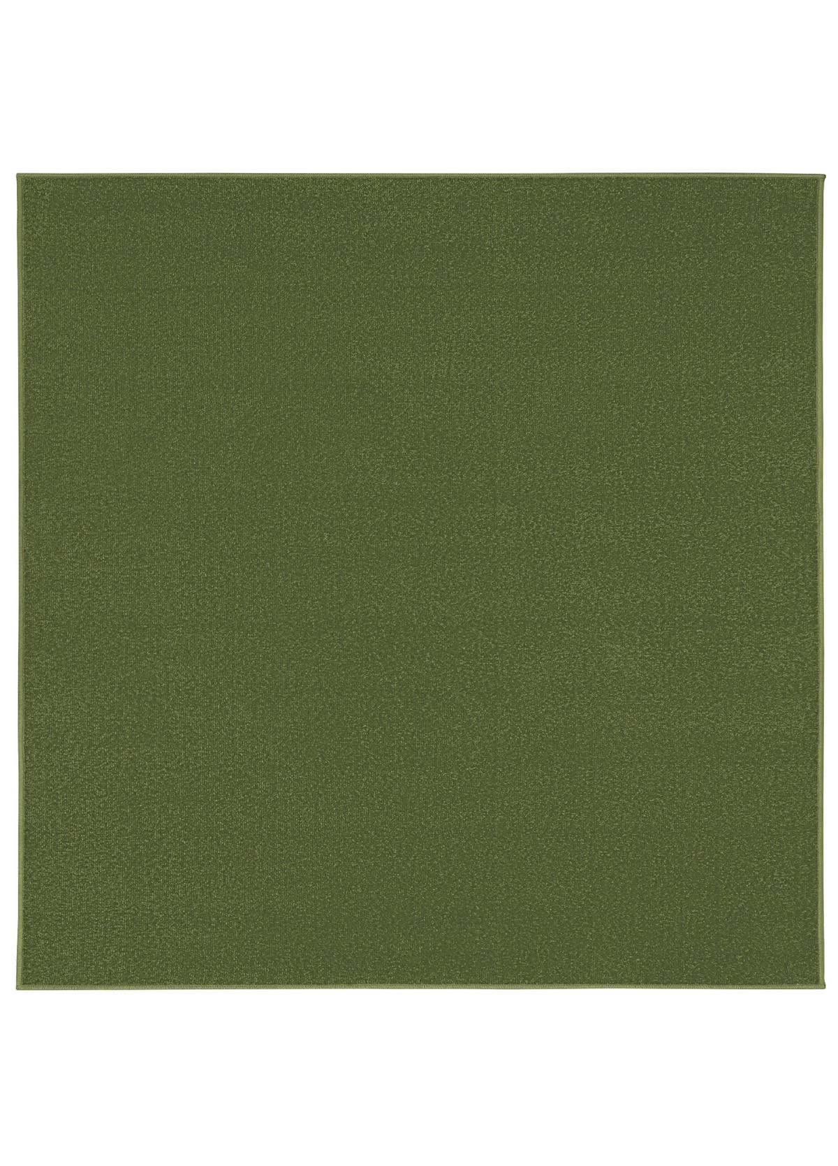 TEPPICH MONO SQUARE Grün 200/200 cm - Grün, Kunststoff (200/200cm) - Tapiso