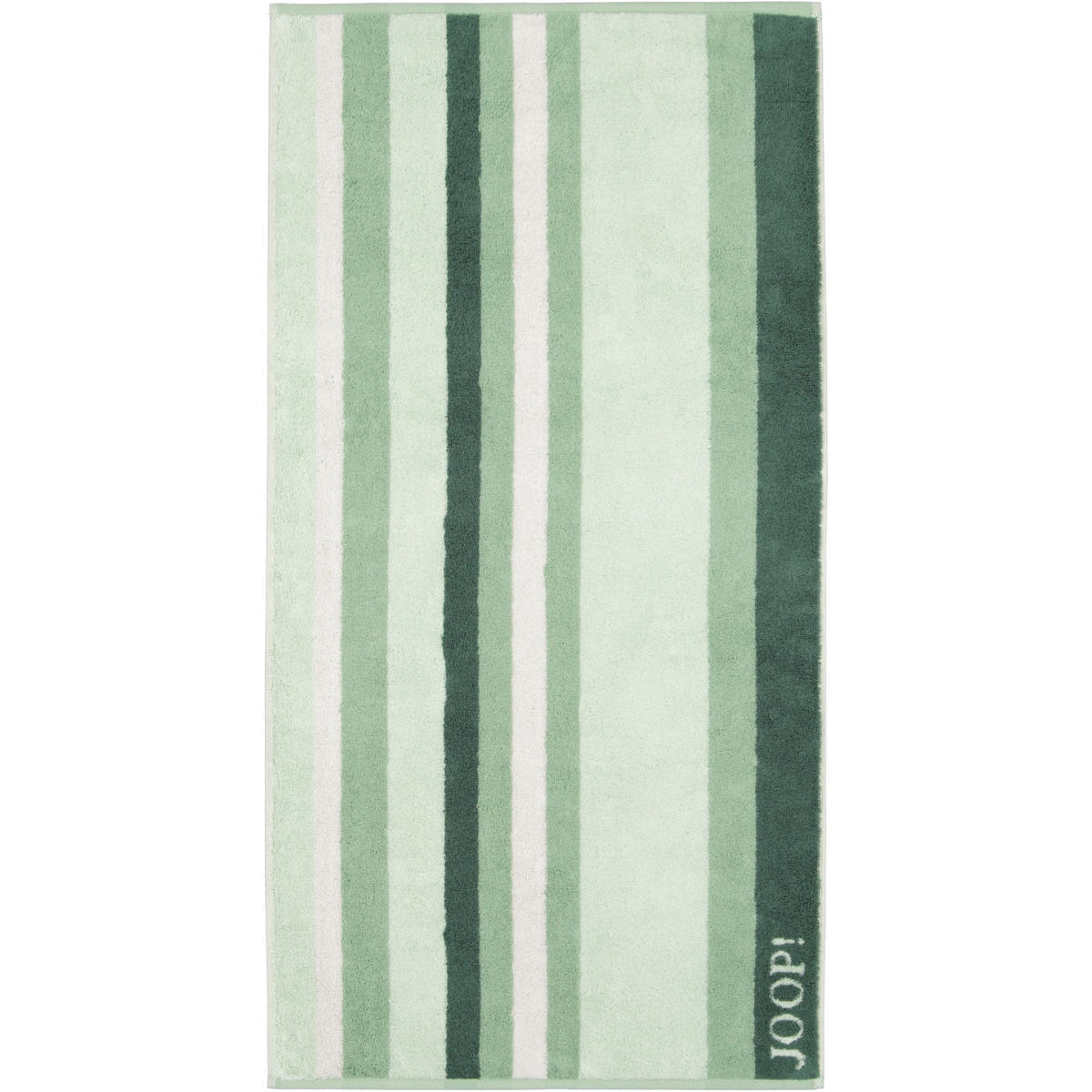 SEIFTUCH VIBE STREIFEN 1698 SALBEI - 44 - Grün, Textil (30/30cm) - Joop!