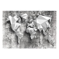 SELBSTKLEBENDE FOTOTAPETE 294/210 cm - Weiß/Grau, Textil (294/1cm) - KUNSTLOFT