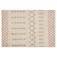 KURZFLOR-TEPPICH Buxar 200/140 cm - Beige, Textil (140/200cm) - Beliani