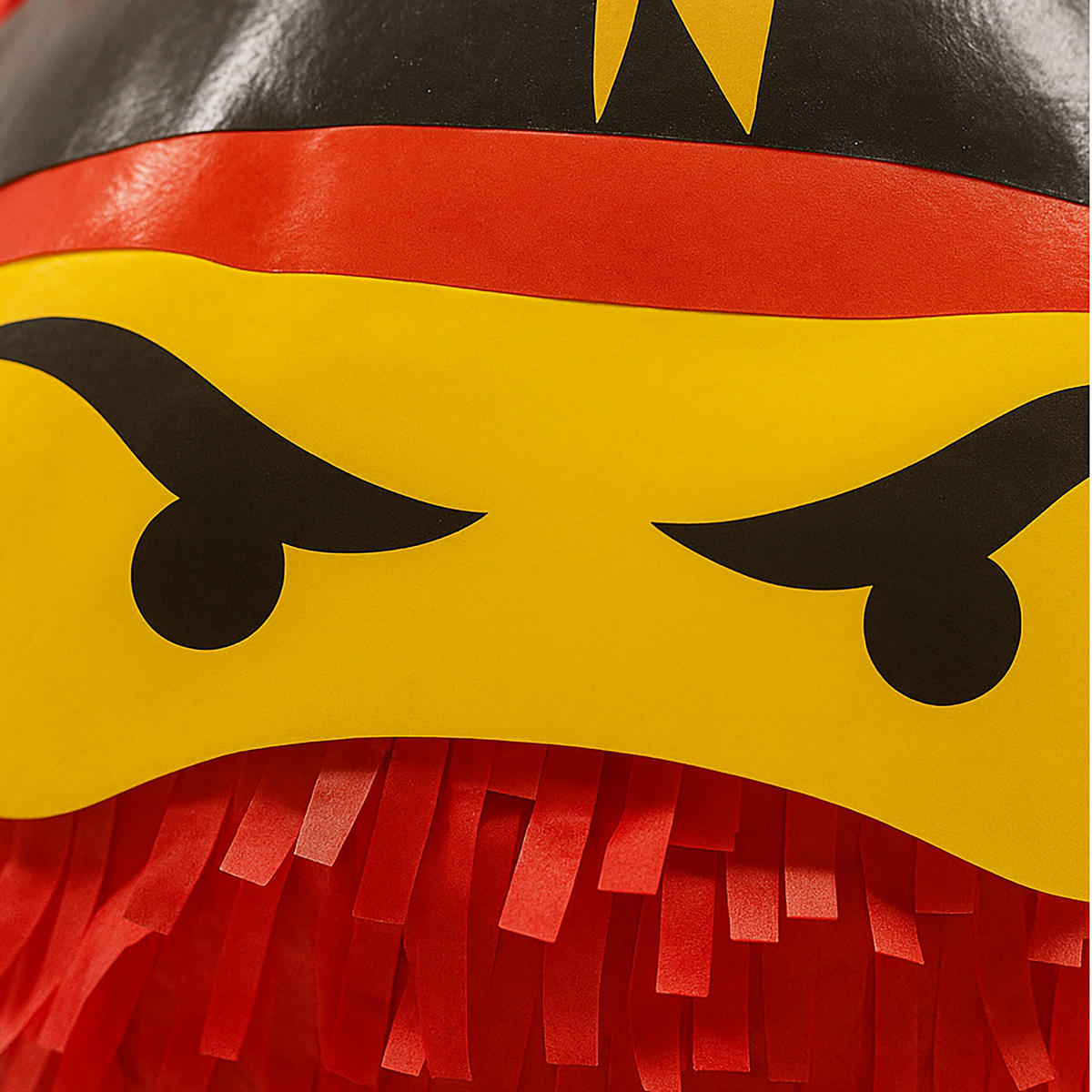 PINATA - Multicolor, Papier/Wellpappe (25/25/25cm) - Relaxdays