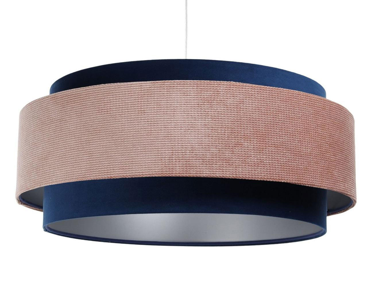 HÄNGELEUCHTE Blau 60/25 cm - Blau, Kunststoff (60/1.9/25cm) - ONZENO