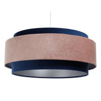 HÄNGELEUCHTE Blau 60/25 cm - Blau, Kunststoff (60/1.9/25cm) - ONZENO