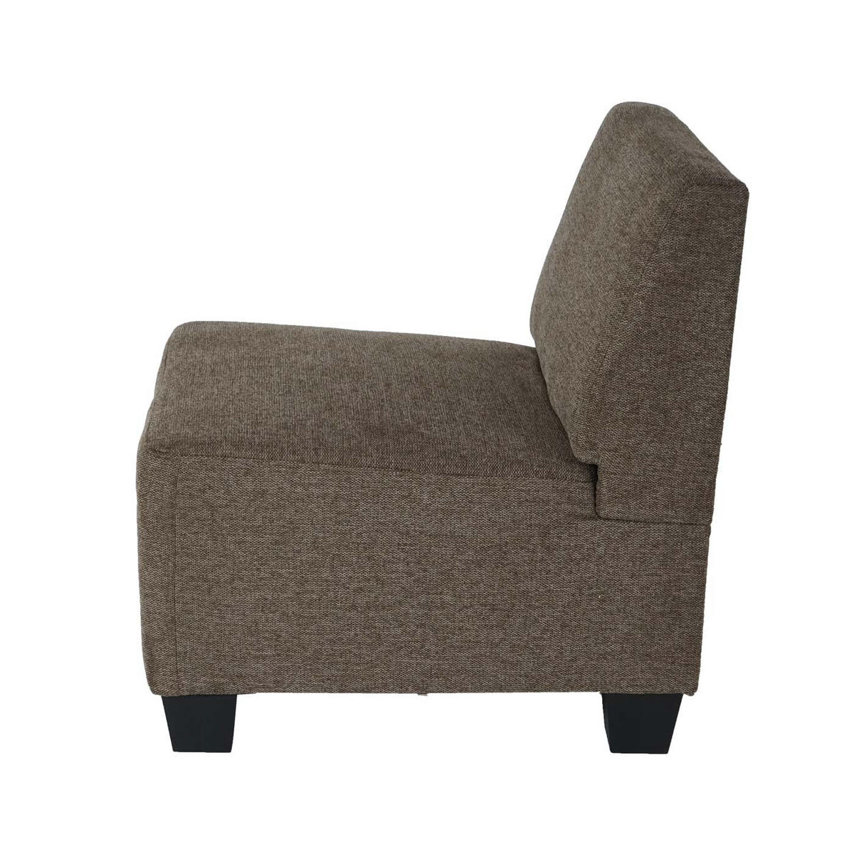 4-SITZER SOFA COUCH Braun - Braun, Textil (250/76/72cm) - MCW