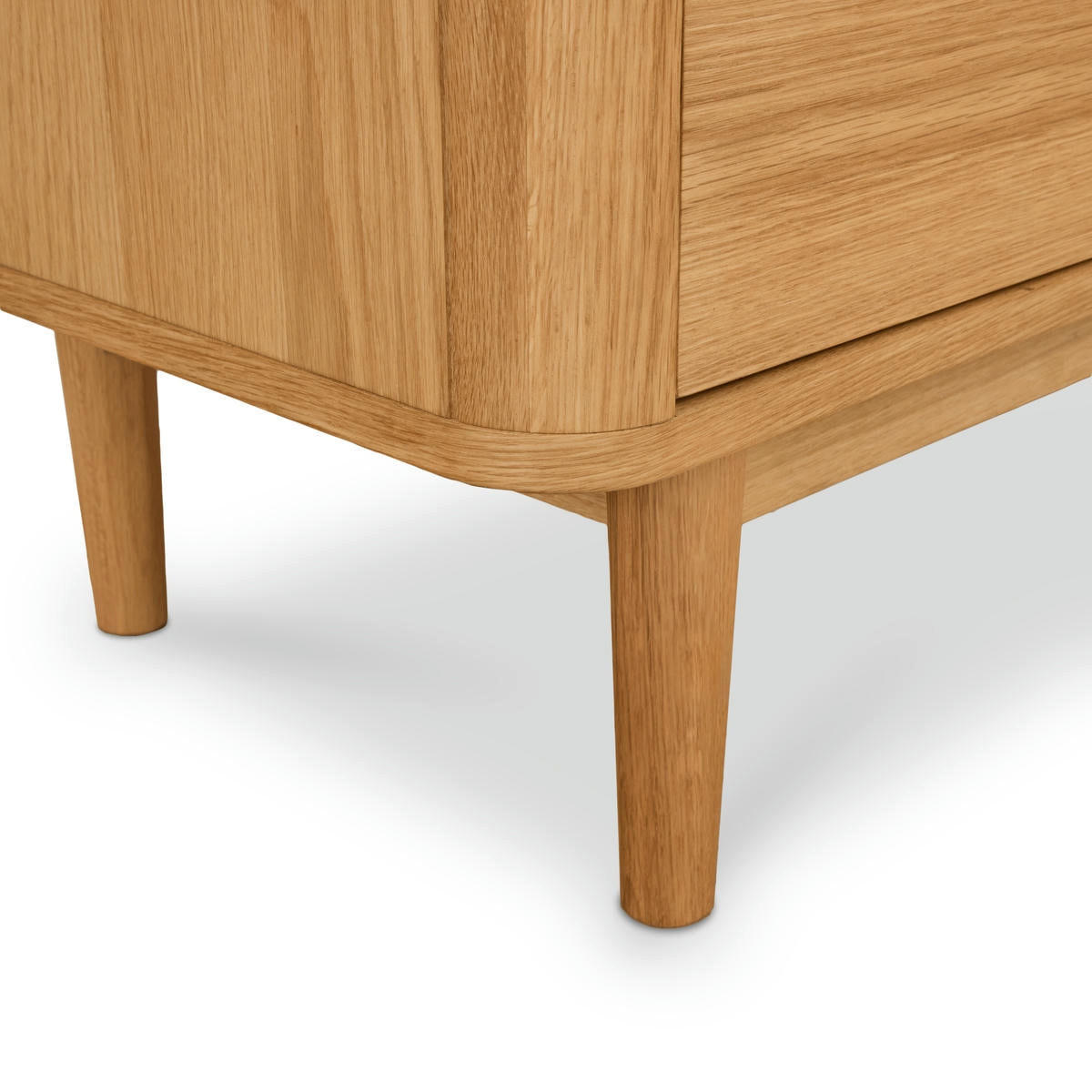 HIGHBOARD Eiche massiv - Eichefarben/Braun, Holz/Holzwerkstoff (123/146/45cm) - Furnhouse