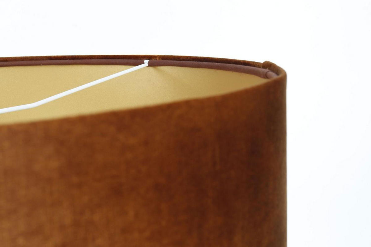 HÄNGELEUCHTE Gold 50/25 cm - Goldfarben/Braun, Kunststoff (50/0.6/25cm) - ONZENO