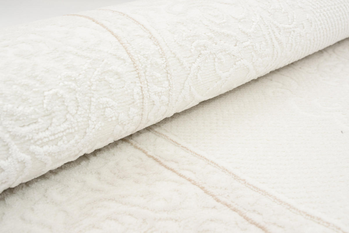 TEPPICH HERA Weiß 160/220 cm - Weiß, Textil (160/220cm) - Tapiso