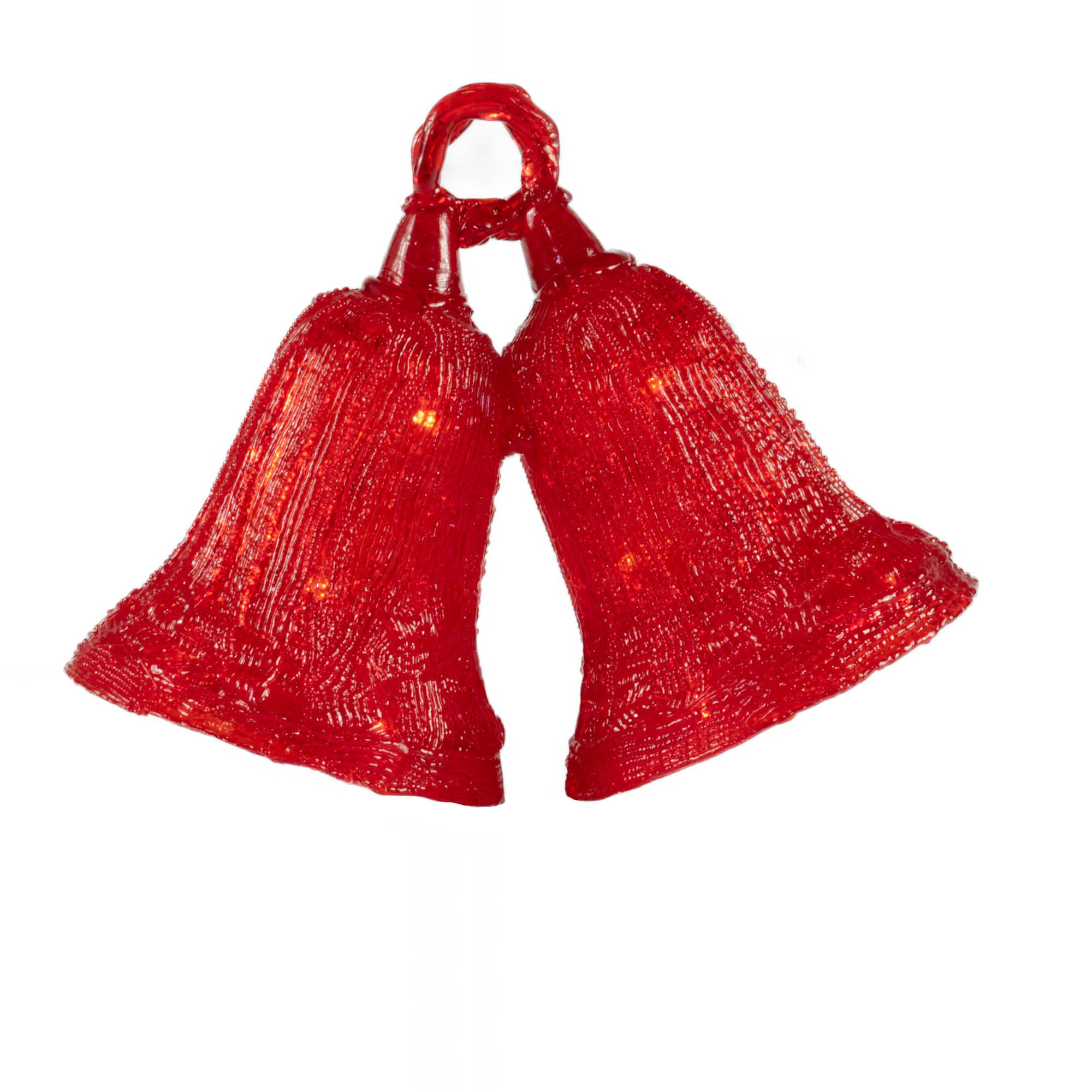 Fééric Lights and Christmas Weihnachtsglocken Rot 14x21x27 cm
