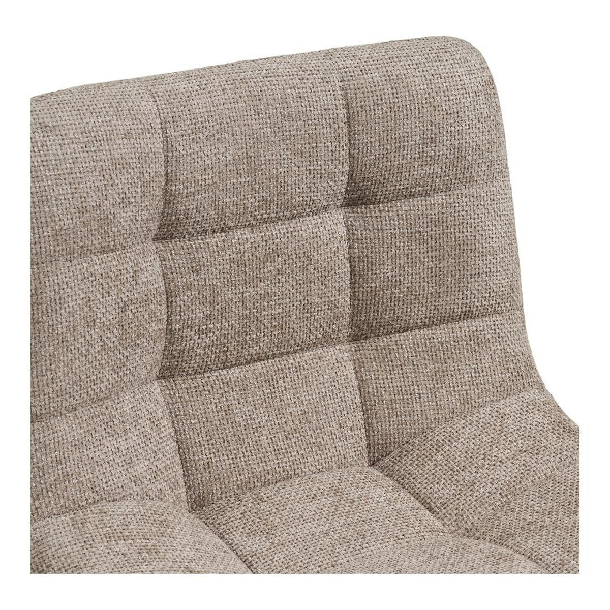 BARHOCKER, Anea, Grau, Metall / Polyester, 45 x 43 x 88 cm - Grau, Textil/Metall (45/88/43cm) - ebuy24