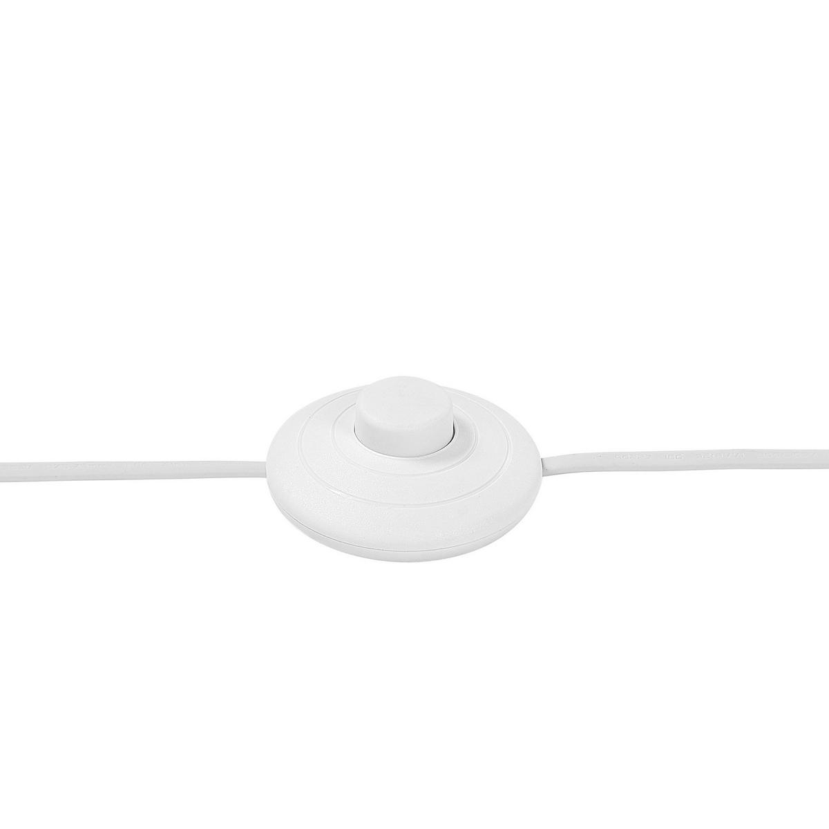 STEHLAMPE Nitra 45/45/142 cm - Weiß, Holz (45/45/142cm) - Beliani