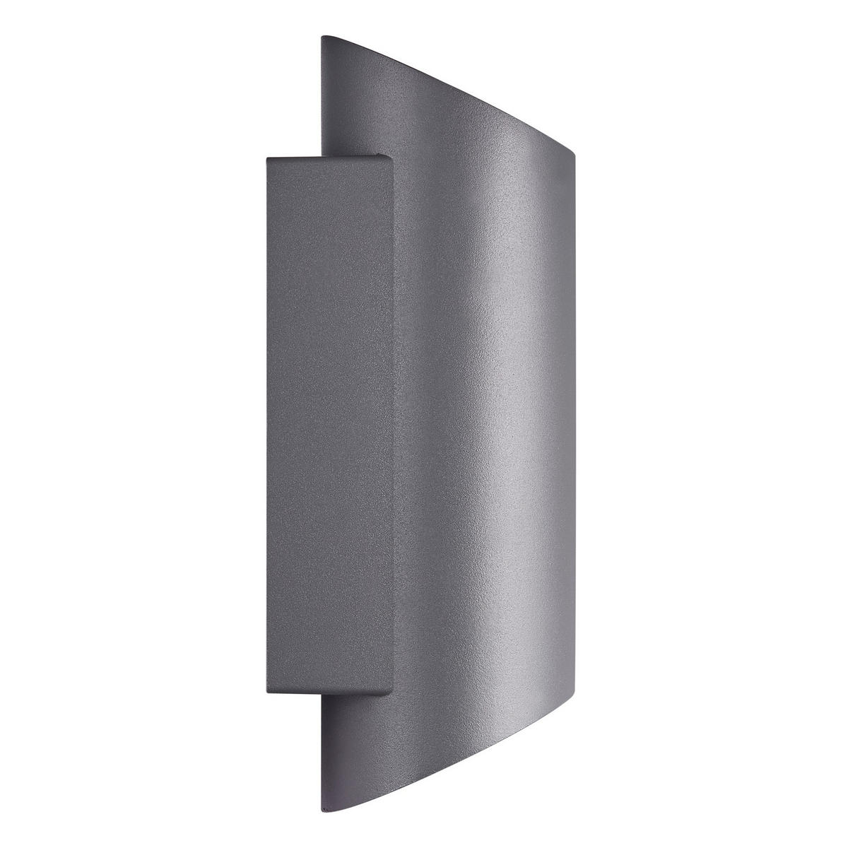 WANDLEUCHTE Nico - Schwarz - 7.7/23.5 cm - Schwarz, Kunststoff (7.7/23.5/23.5cm) - Nordlux