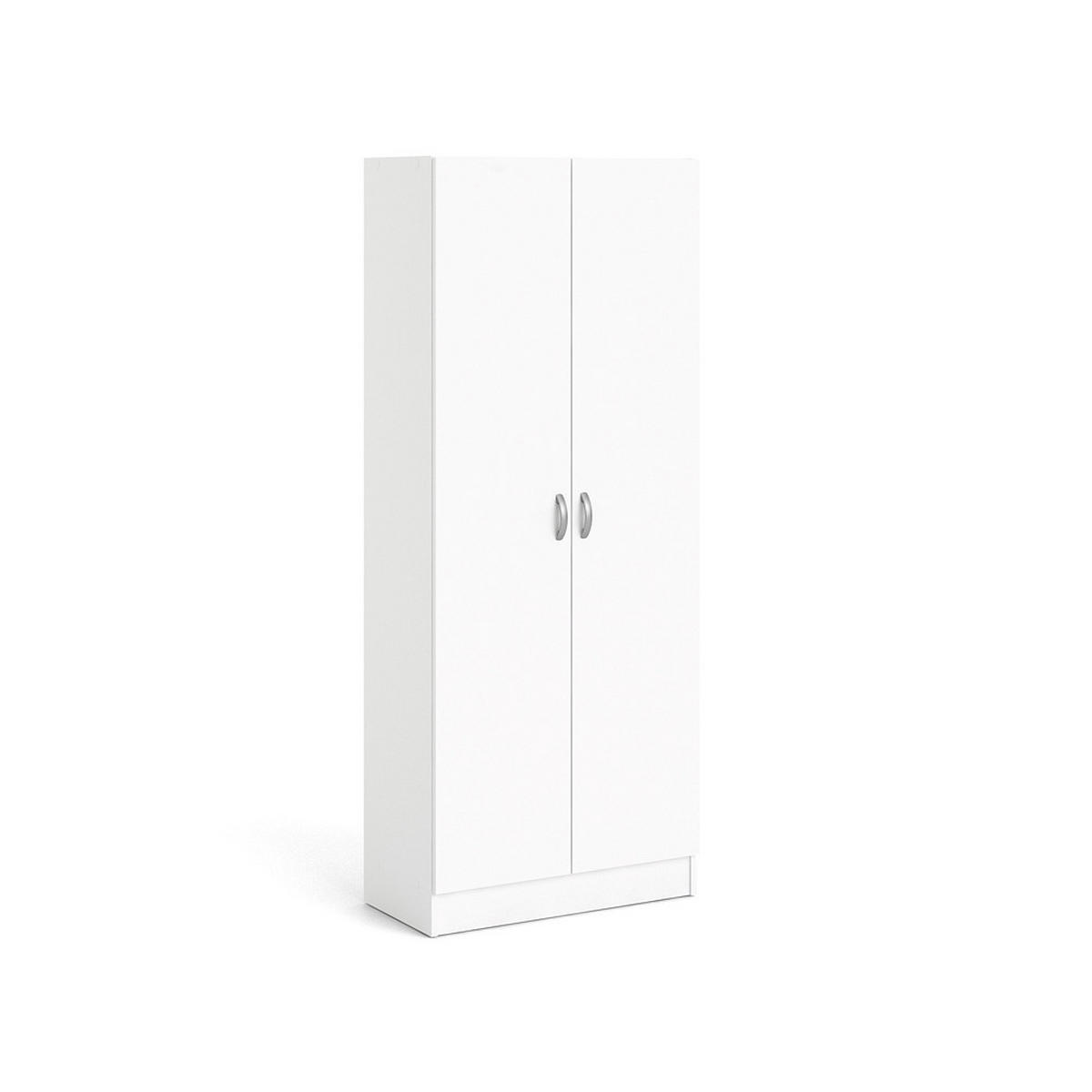 KLEIDERSCHRANK weiß - Weiß, Holzwerkstoff (69/170/35cm) - ebuy24