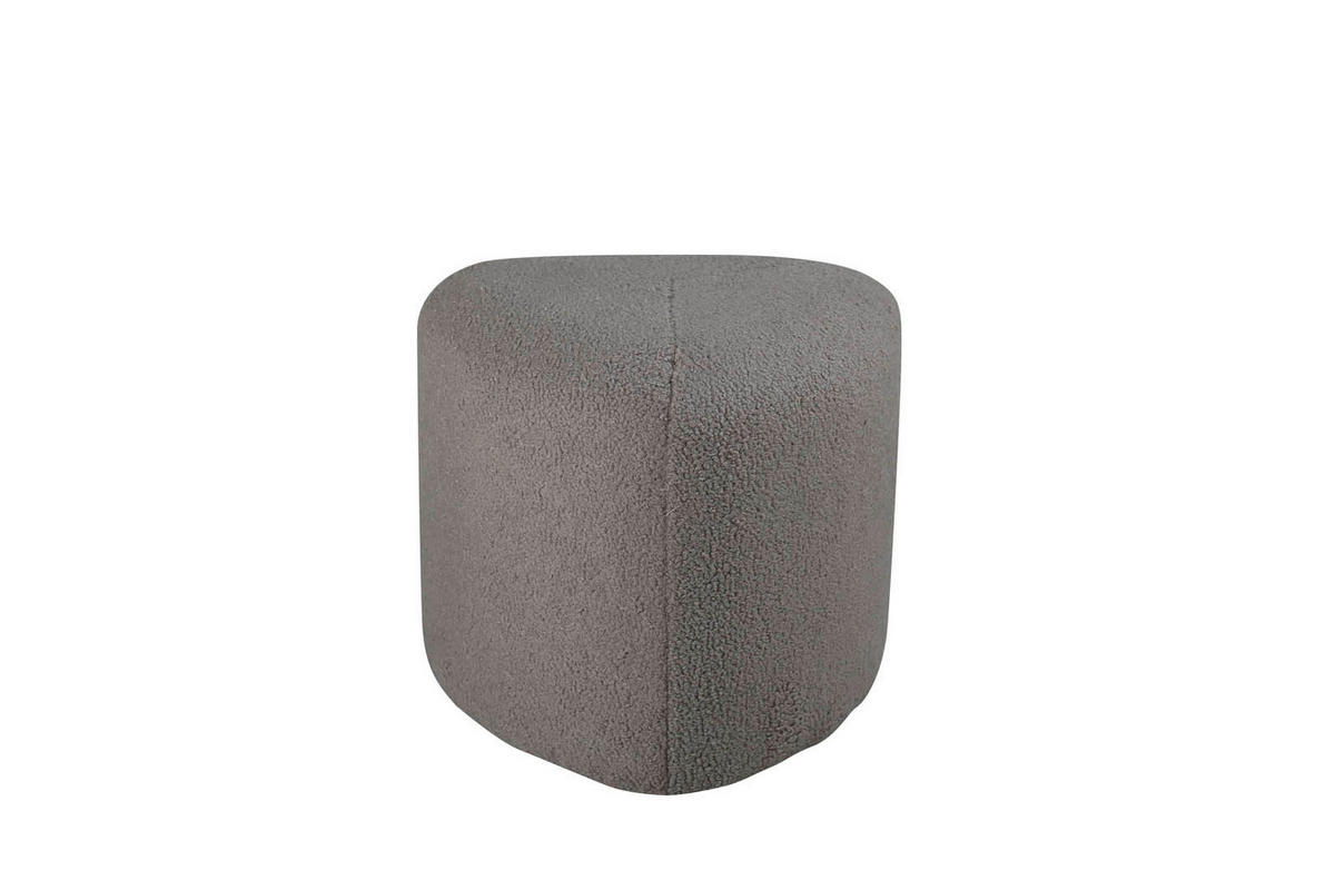 POUF grau - Grau, Holzwerkstoff (46/41/46cm) - ebuy24