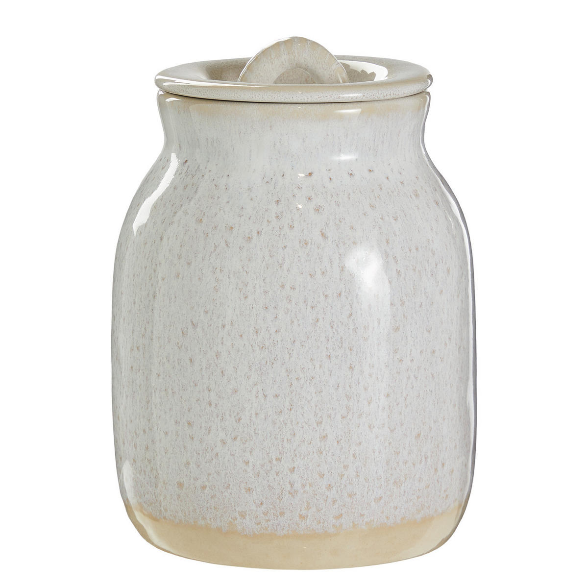 AUFBEWAHRUNGSDOSE Portimao - Beige, Keramik (13/18/13cm) - Butlers