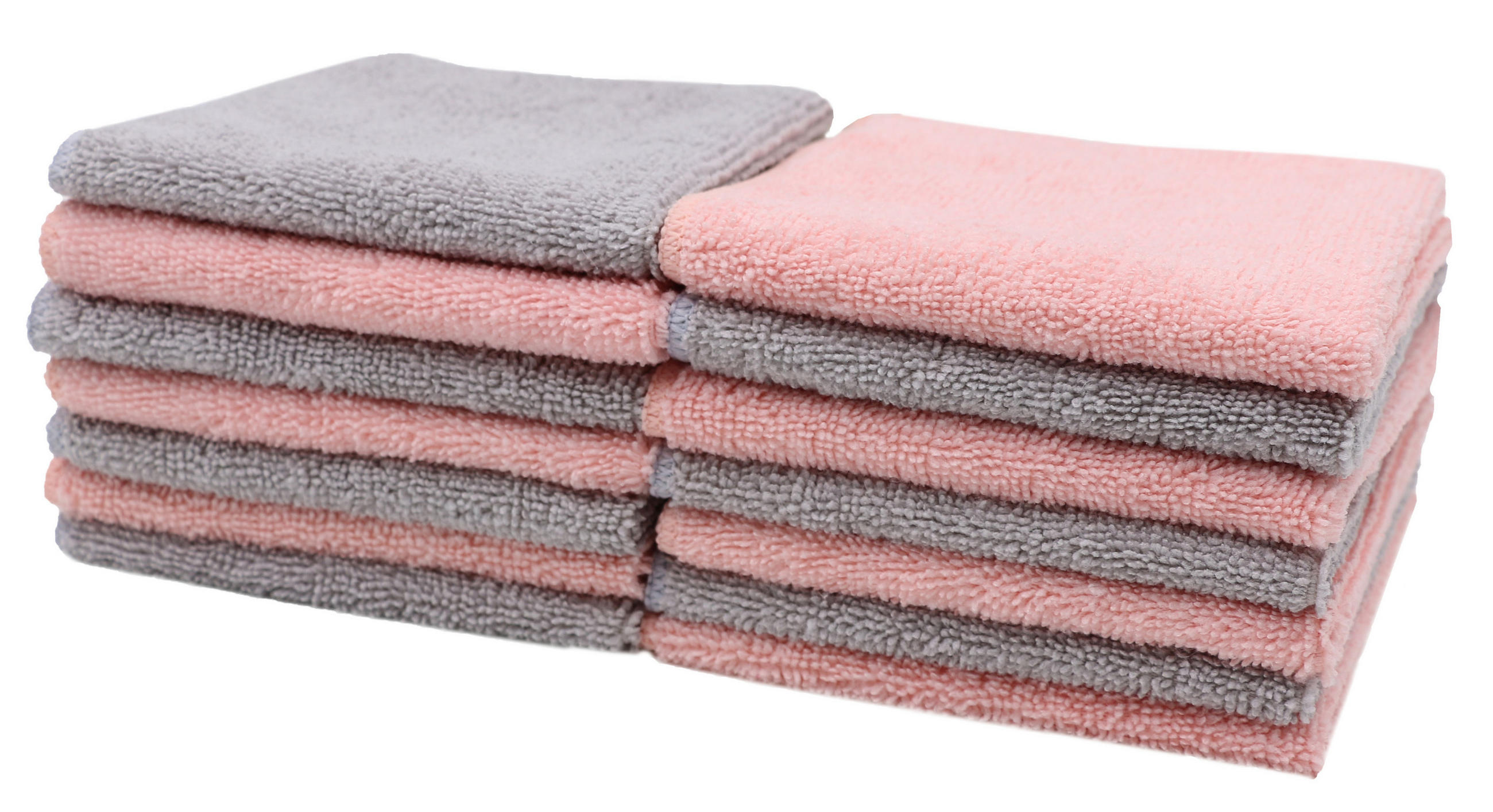 ABSCHMINKTÜCHER, 14er-Set, 25x25 cm, 80% Polyester, 20% Polyamid, farblich sortiert - Multicolor, Textil (25/25cm) - Zollner