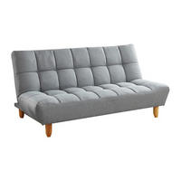 SCHLAFSOFA - 3 Personen - Stoff - Grau - - Grau, Textil (182/87/97cm) - Vente-Unique