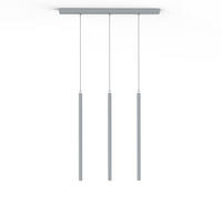 LED-HÄNGELEUCHTE - Grau, Metall (6/70/60cm) - Lumicom
