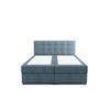 BOXBETT KIDA mit Matratze H3, Bonell und Topper 160x200 Curio 74 - Blau, Textil (160/200cm) - Bedante
