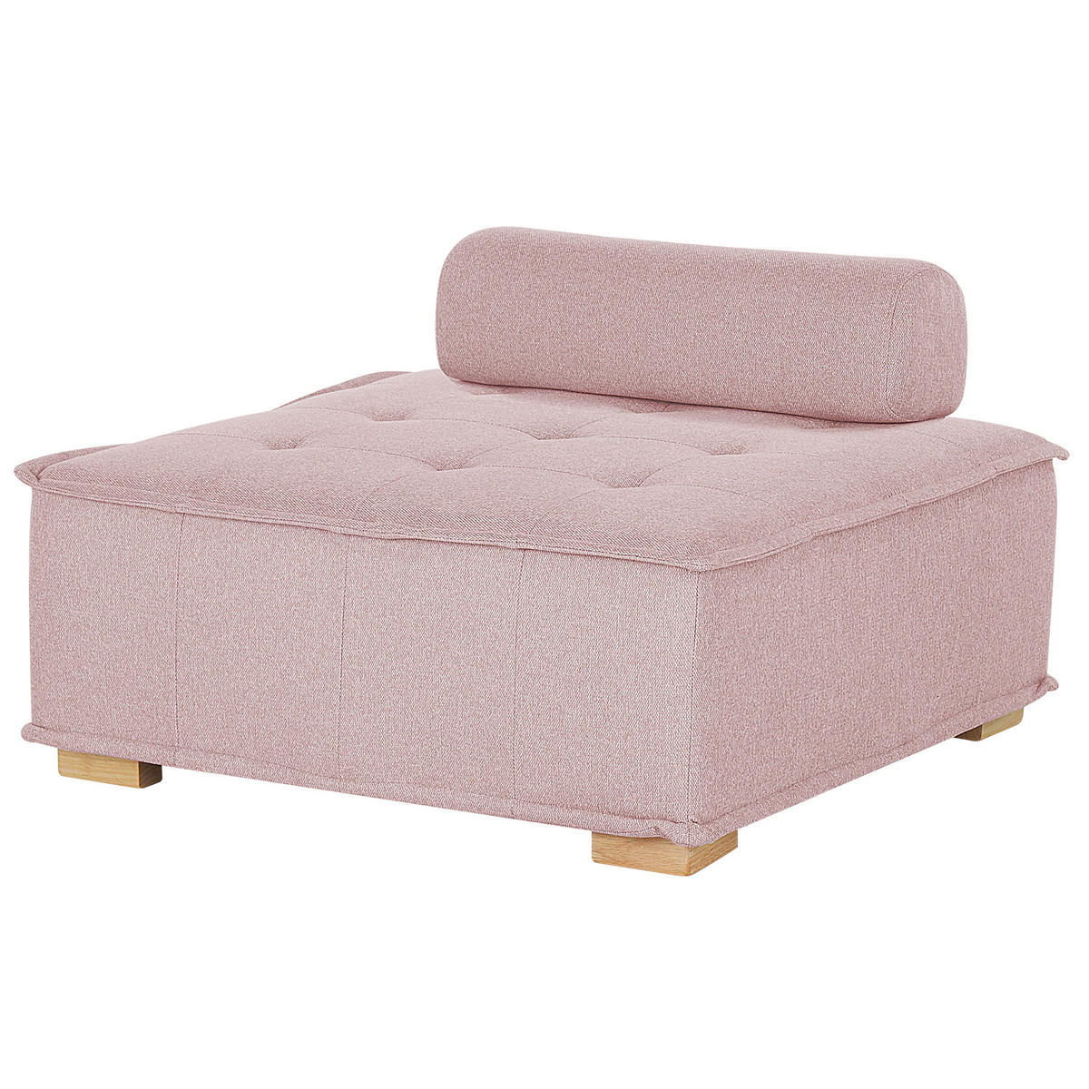 4-SITZER SOFA SET Polsterbezug Rosa Tibro - Pink, Textil (200/40/100cm) - Beliani