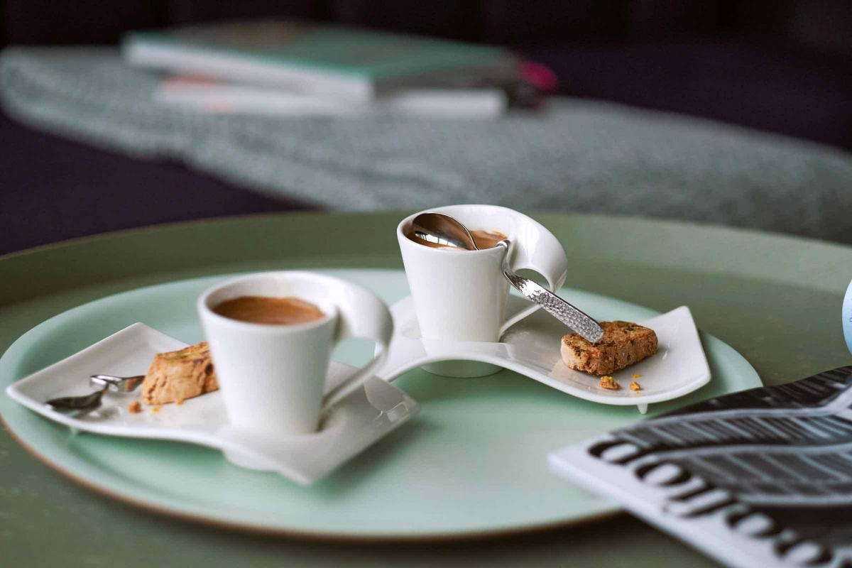 ESPRESSO-/MOKKALÖFFEL NewWave Caffè Spoon silber 12 cm 6er Set - Silberfarben, Metall - Villeroy & Boch