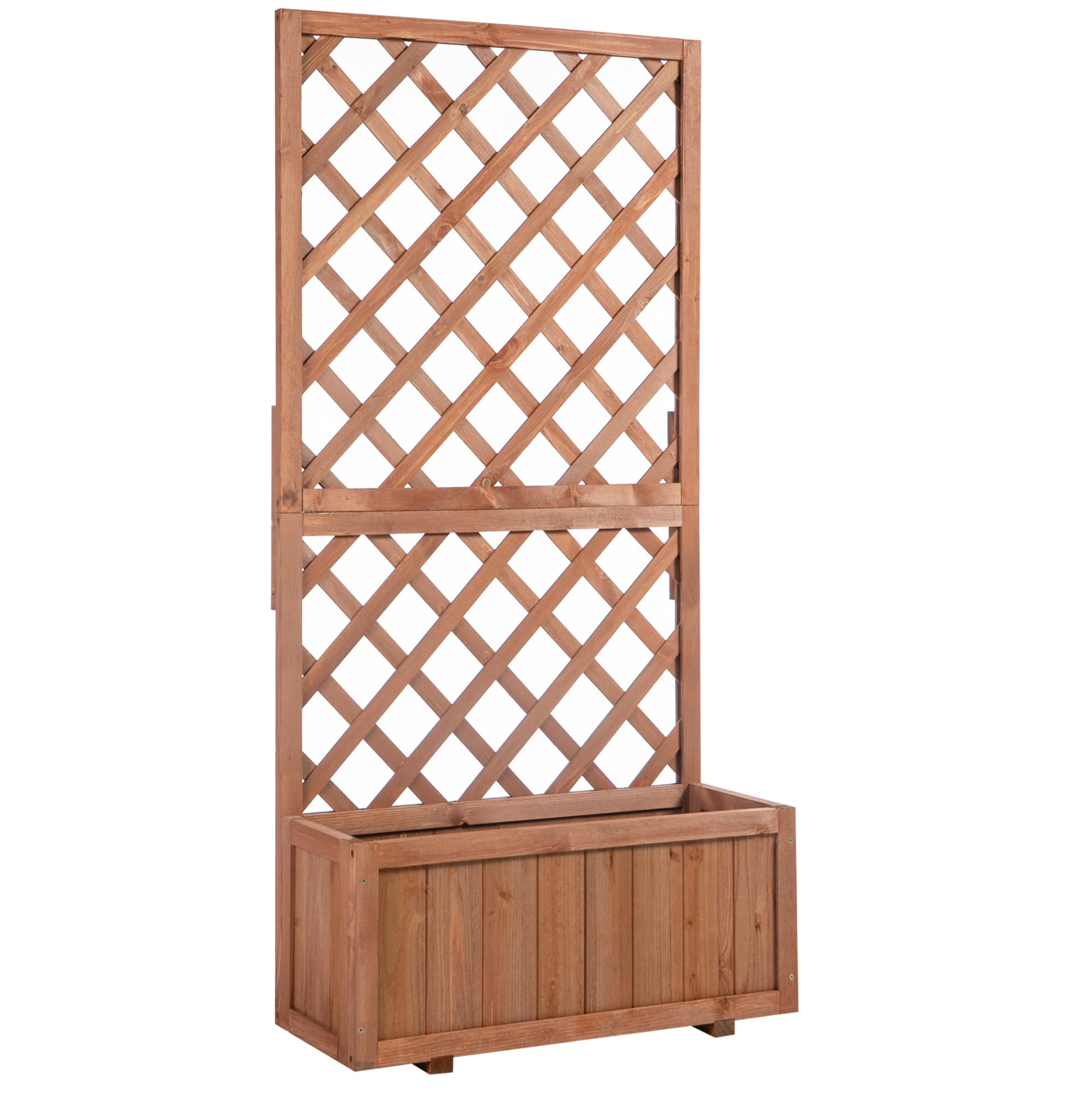 Modfu Blumenkasten Natur 31.5x149.5x72.5 cm
